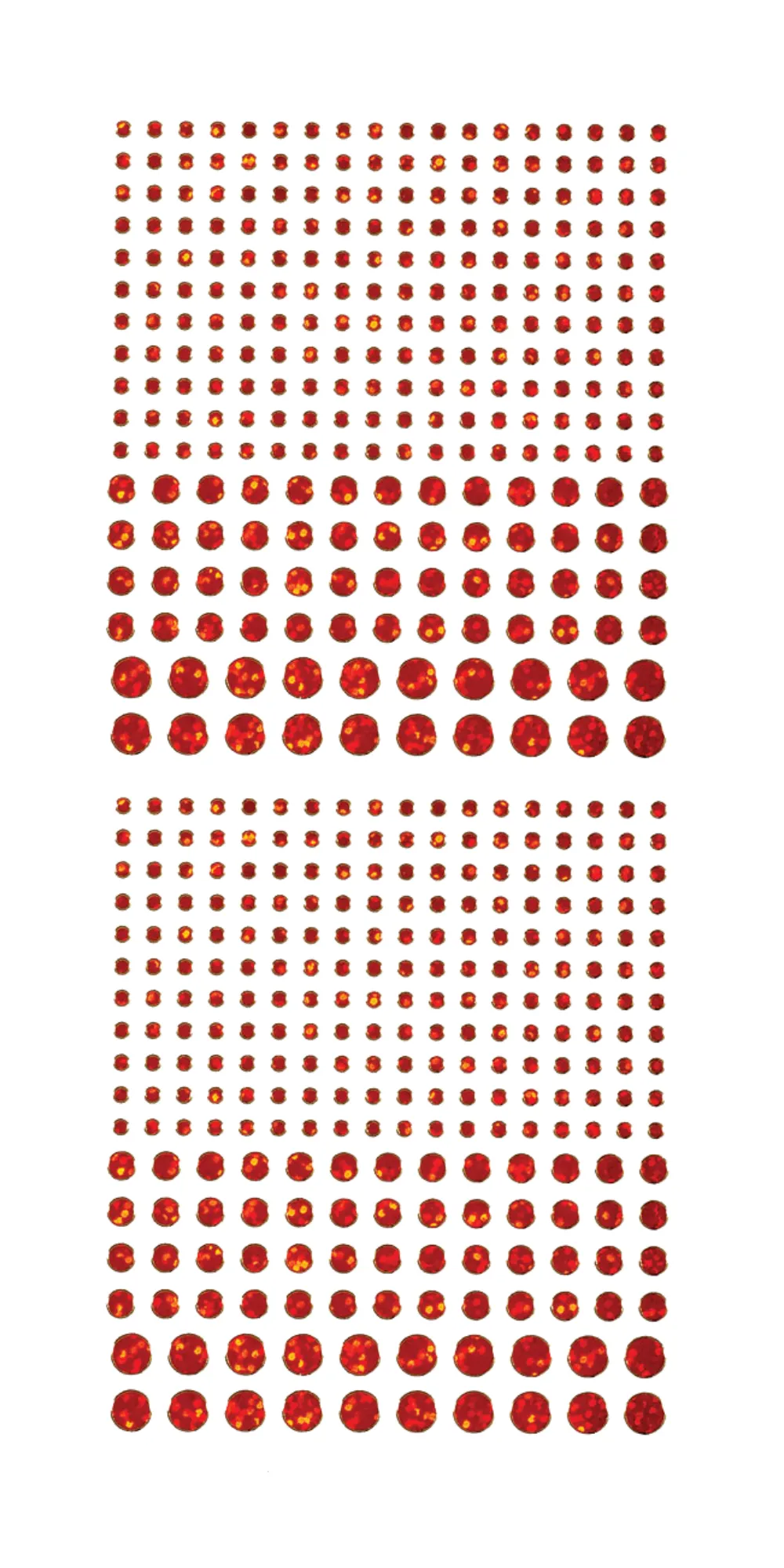 Red Jewel Dazzles™ Stickers
